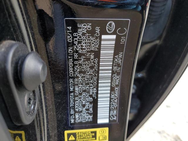 JTHBK1GGXE2126646 Lexus ES 350
