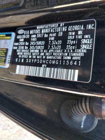 5XYP5DHC0MG115641 KIA Telluride Sx