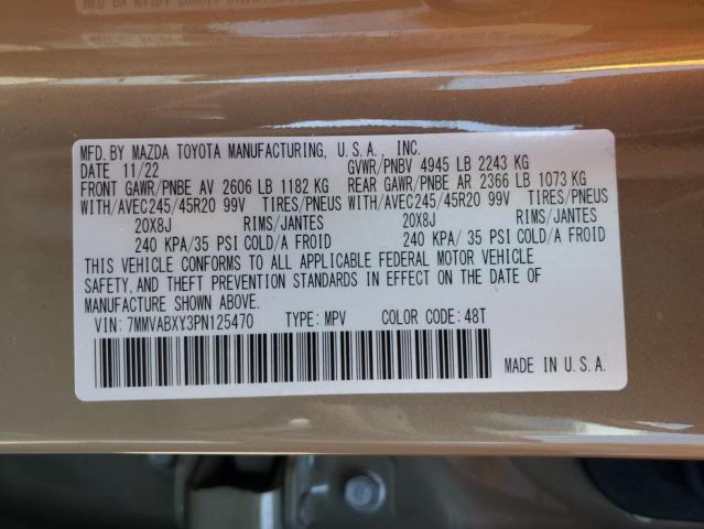 7MMVABXY3PN125470 Mazda Cx-50 Base
