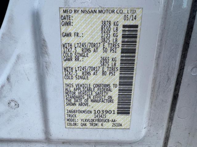 1N6BF0KM5EN103901 Nissan NV 1500