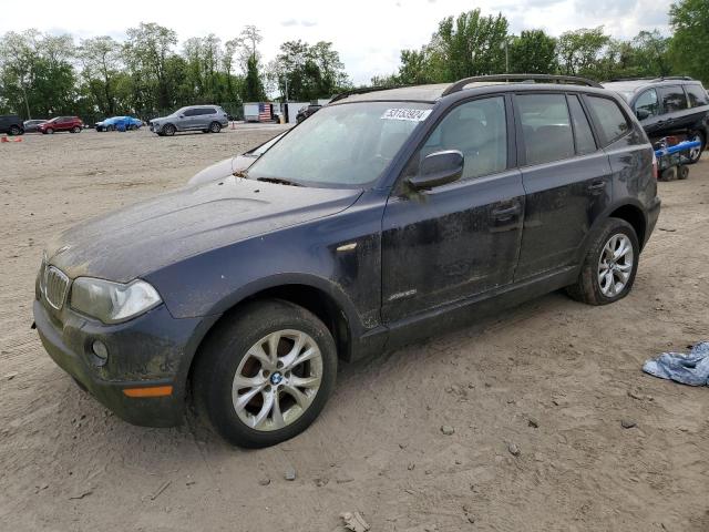 Auction sale of the 2010 Bmw X3 Xdrive30i, vin: WBXPC9C42AWJ31991, lot number: 53153924