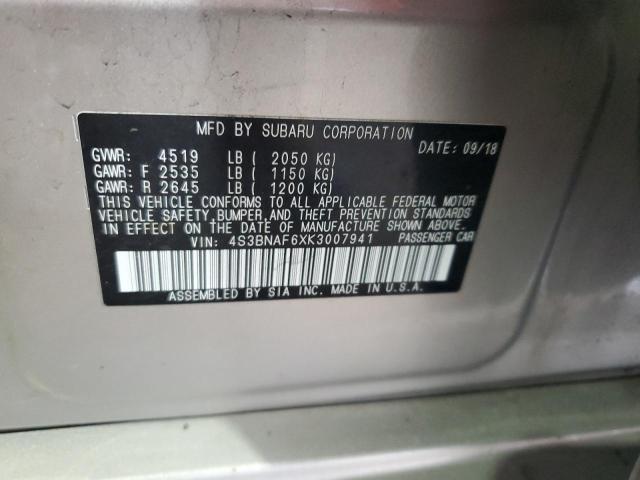 4S3BNAF6XK3007941 Subaru Legacy 2.5i Premium