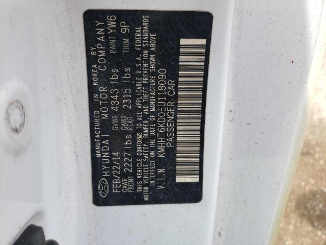 KMHHT6KD0EU118090 Hyundai Genesis Coupe 2.0t
