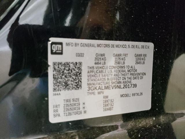 3GKALMEV9NL201739 GMC Terrain Sle