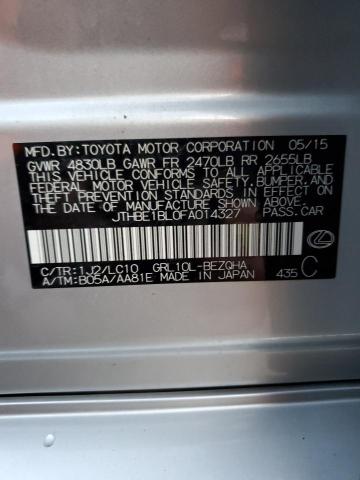 JTHBE1BL0FA014327 Lexus GS 350