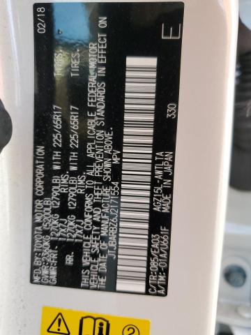 JTJBARBZ6J2171554 Lexus Nx 300 Base