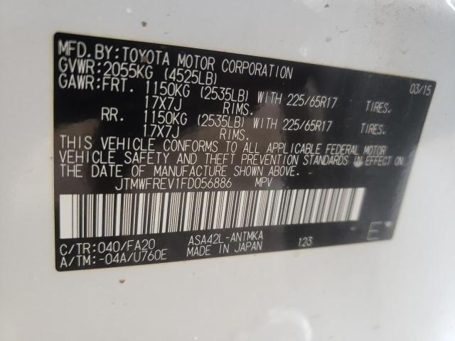 JTMWFREV1FD056886 Toyota Rav4 Xle
