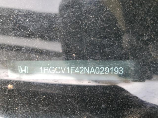 1HGCV1F42NA029193 Honda ACCORD SPO