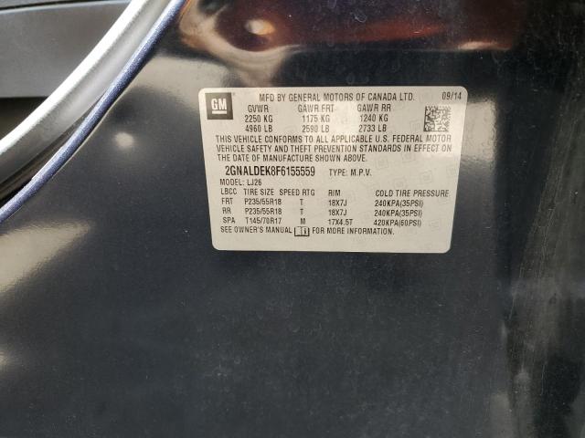 2GNALDEK8F6155559 Chevrolet Equinox Ltz