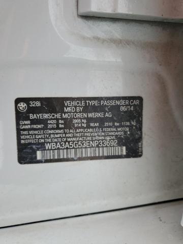 WBA3A5G53ENP33692 BMW 328 I