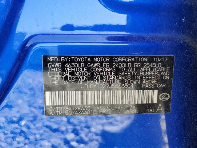 JTHBA1D29J5063804 Lexus IS 300