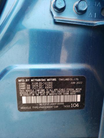 ML32FUFJ4NHF08999 Mitsubishi Mirage G4 Es