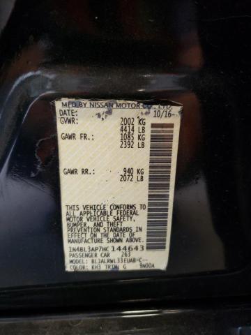 1N4BL3AP7HC144643 Nissan Altima 3.5sl