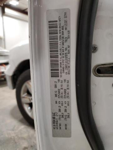 1C6RR7LG2JS167679 RAM 1500 Slt