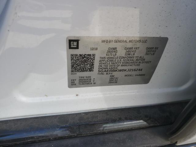 5GAERBKW0KJ216244 Buick Enclave Essence