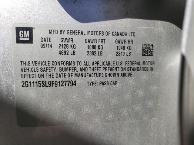 2G1115SL9F9127794 Chevrolet IMPALA LT