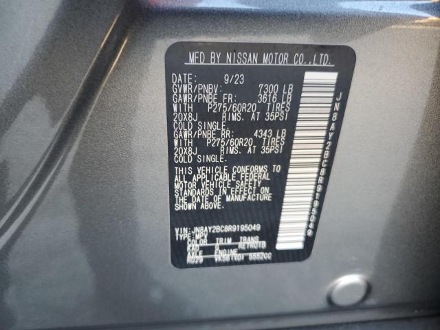 JN8AY2BC8R9195049 Nissan Armada Sl