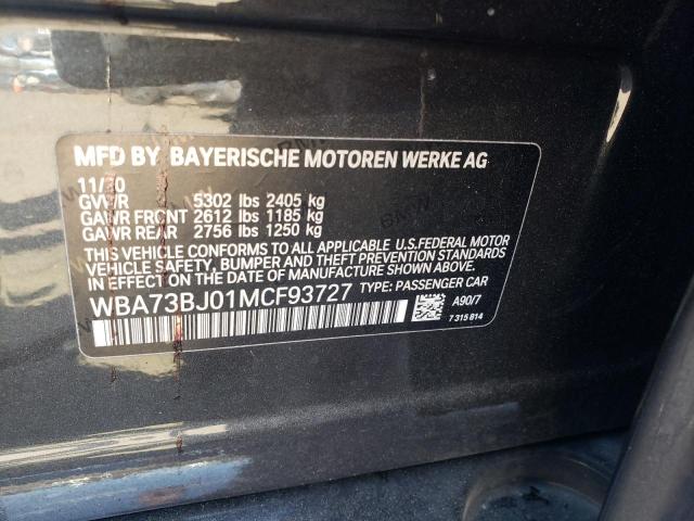 WBA73BJ01MCF93727 BMW 540 XI