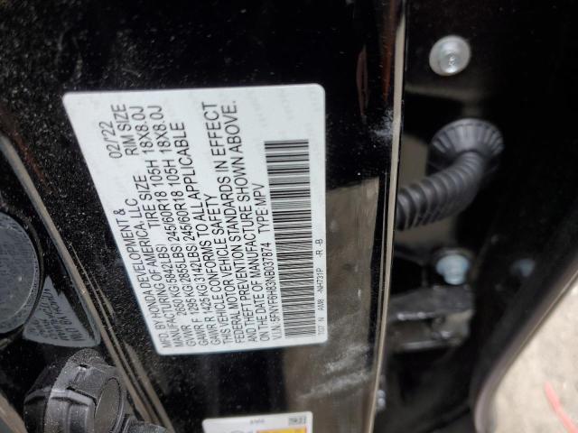 5FNYF6H83NB037874 Honda Pilot Trailsport