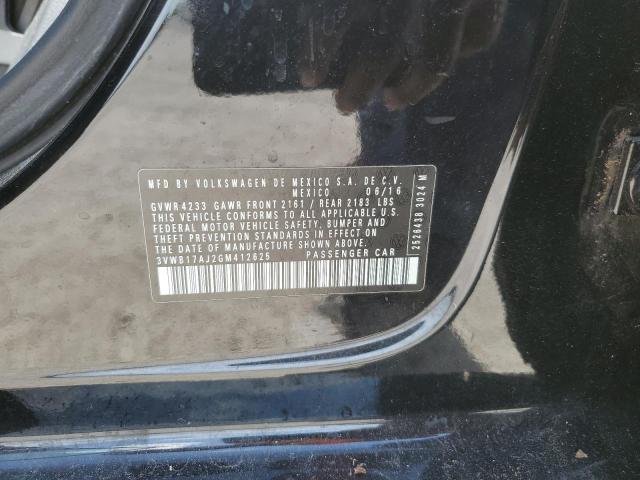 3VWB17AJ2GM412625 Volkswagen Jetta Sport