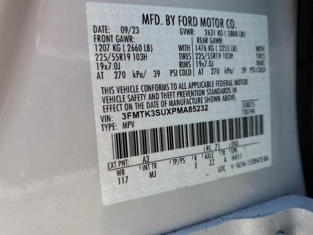 3FMTK3SUXPMA85232 Ford Mustang Mach-e Premium