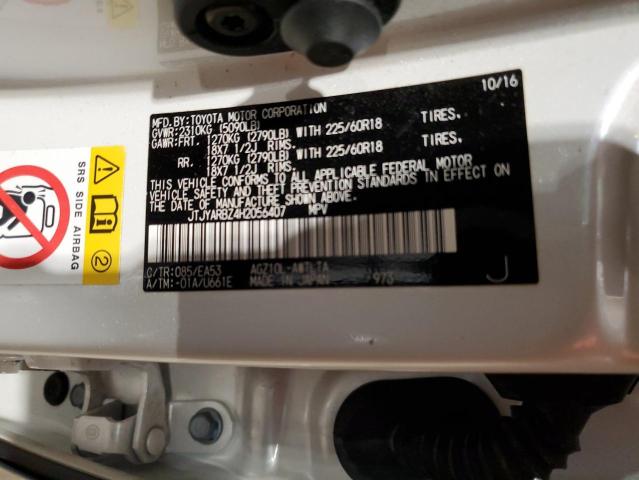 JTJYARBZ4H2056407 Lexus Nx 200t Base