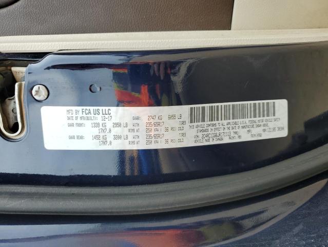 2C4RC1DG6JR171113 Chrysler Pacifica Touring