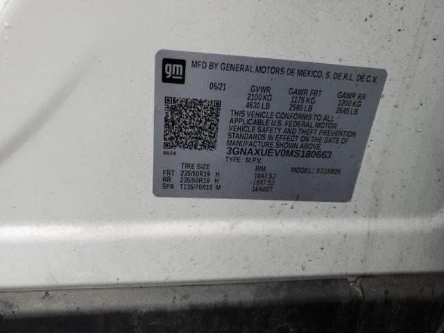 3GNAXUEV0MS180663 Chevrolet EQUINOX LT