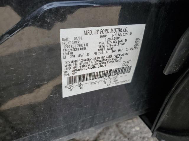 2FMPK3J96JBC05891 Ford EDGE SEL