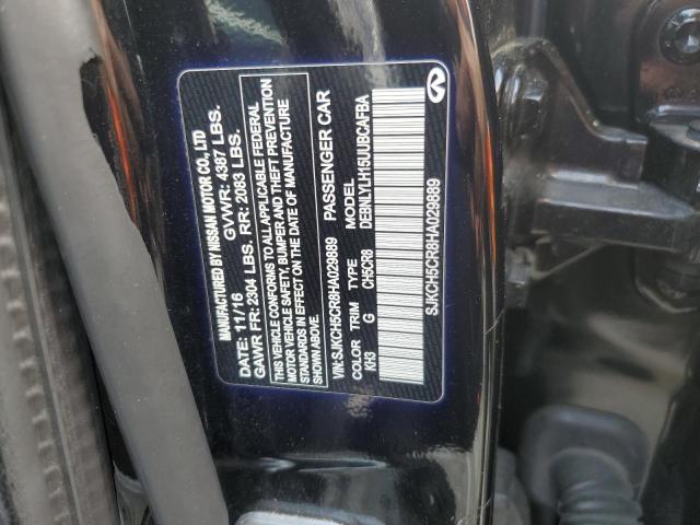 SJKCH5CR8HA029889 Infiniti QX30 BASE