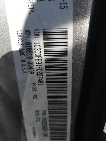 1C3CDFBB1FD227481 Dodge DART SXT