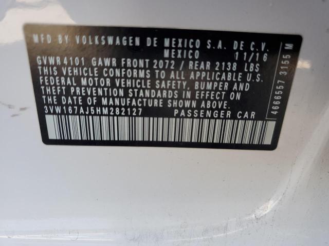 3VW167AJ5HM282127 Volkswagen JETTA S