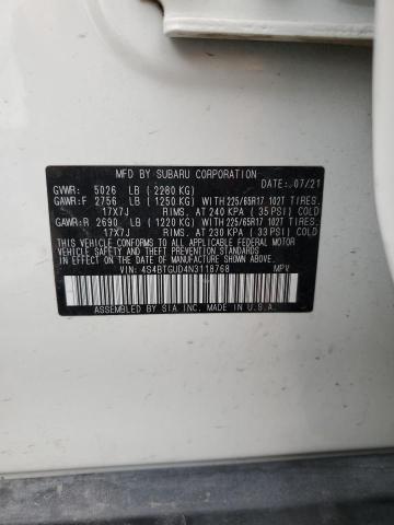 4S4BTGUD4N3118768 Subaru Outback Wilderness
