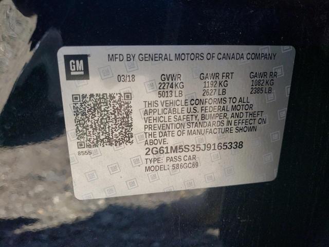 2G61M5S35J9165338 Cadillac XTS LUXURY