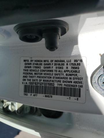 19XFB2F52FE076953 Honda Civic Lx
