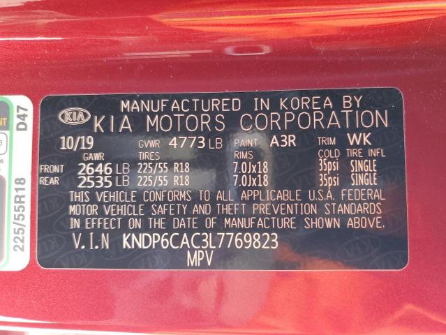 KNDP6CAC3L7769823 KIA SPORTAGE S