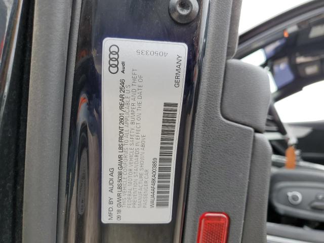 WAUA4AF48KA003859 Audi S4 PREMIUM