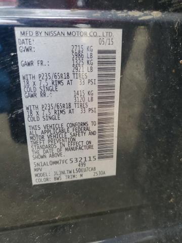 5N1AL0MM7FC532115 Infiniti QX60