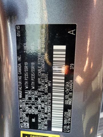 2T2ZK1BA9FC181638 Lexus RX 350