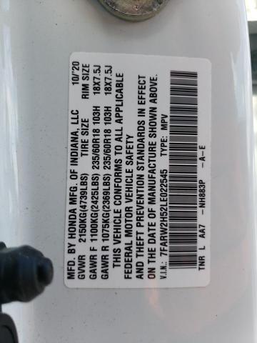 7FARW2H52LE022545 Honda CR-V EX