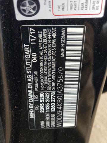 WDDZF4KB0JA375870 Mercedes-Benz E 300 4matic