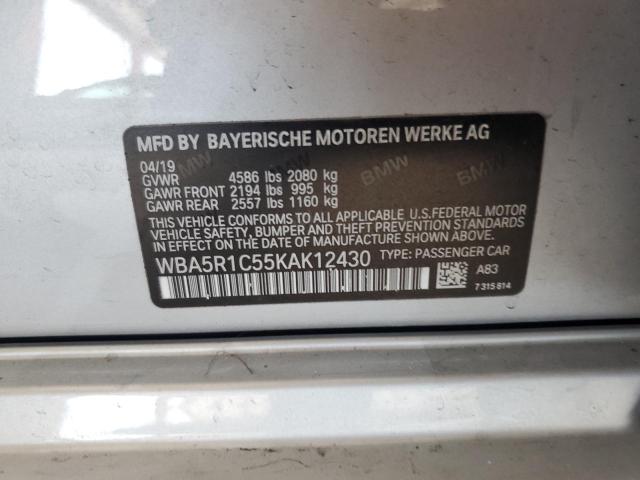 WBA5R1C55KAK12430 BMW 330I