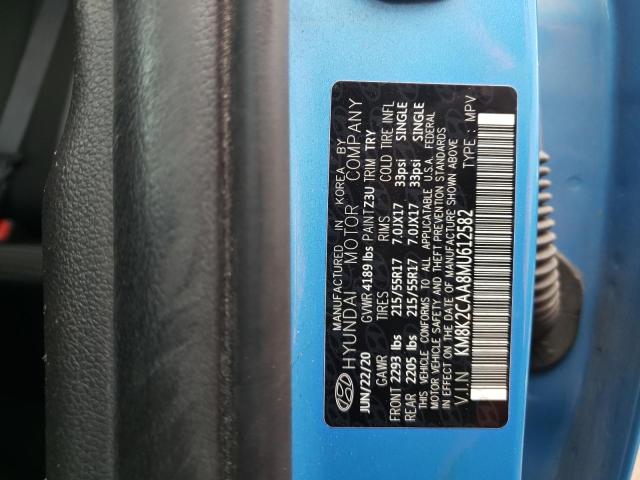 KM8K2CAA8MU612582 Hyundai Kona Sel