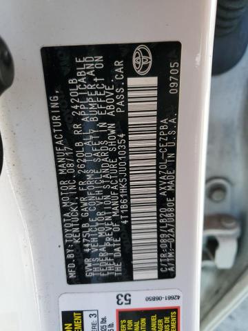 4T1B61HK5JU010354 Toyota CAMRY XSE