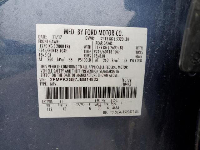 2FMPK3G97JBB14832 Ford EDGE SE