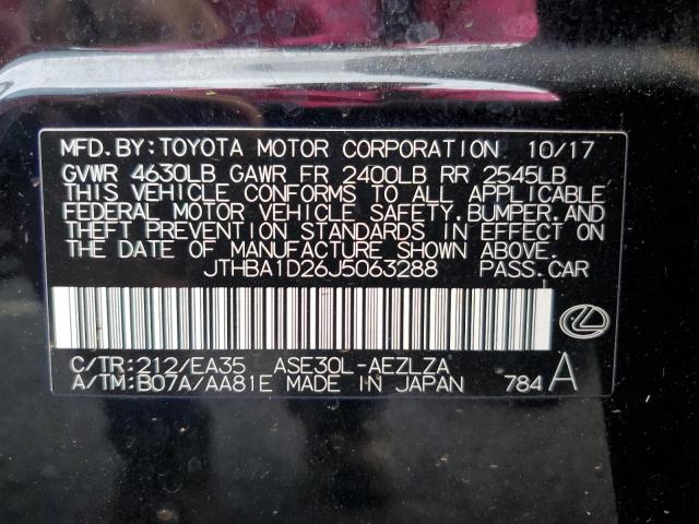 JTHBA1D26J5063288 Lexus IS 300