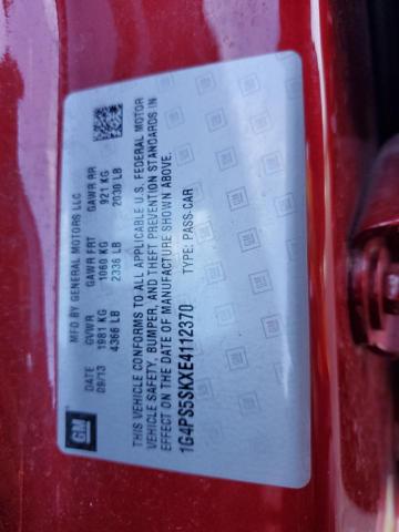 1G4PS5SKXE4112370 Buick Verano