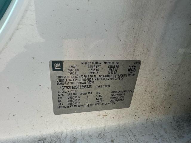 1GTV2TEC6FZ296733 GMC Sierra K1500