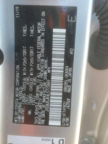 JTEBU5JR4L5773869 Toyota 4runner Sr5/sr5 Premium