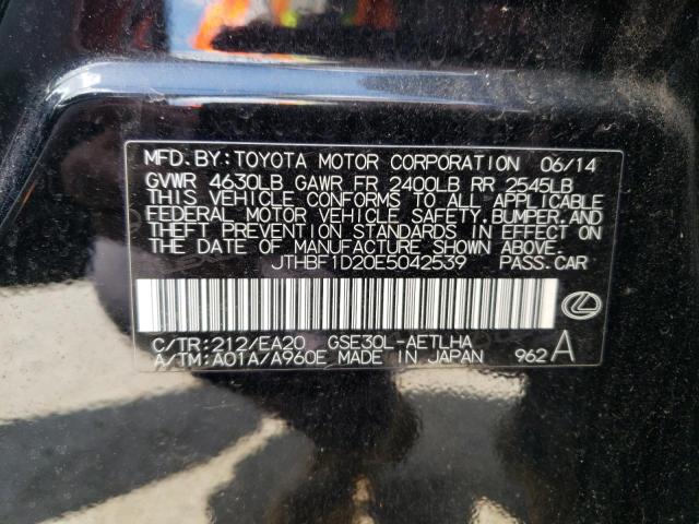 JTHBF1D20E5042539 Lexus IS 250